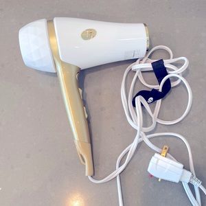T3 white & gold blow dryer